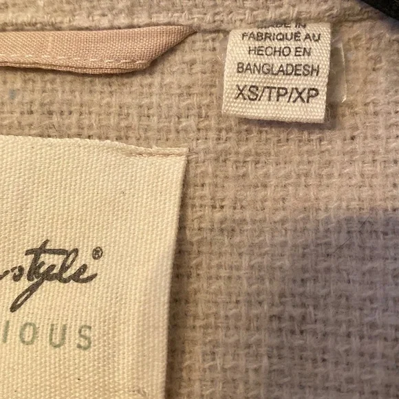 NWOT RD Style Conscious Paloma Woven Jacket Size XS - Picture 11 of 13